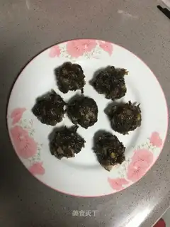 Steam veggie meatballs