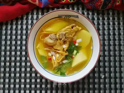 Worm Herbs Mountain spinal soup