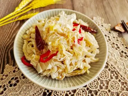 Creamed cabbage
