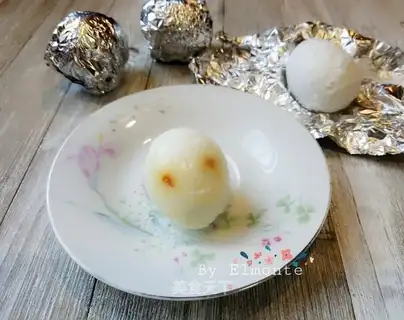 Roasted eggs
