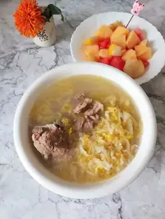 Sour crumb soup