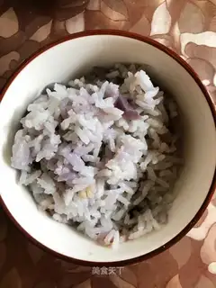 Purple potato wood