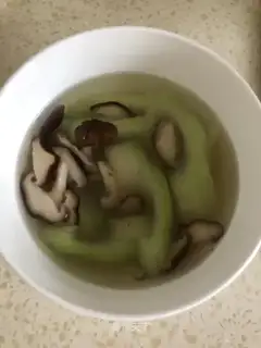 The mushroom soup