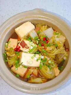 The cabbage tofu