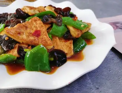 Homemade tofu