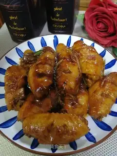 Coke fried chicken wings