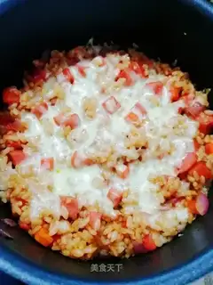 Cheese rice