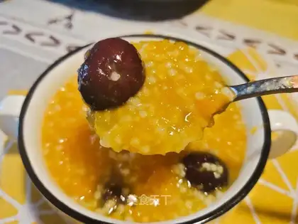 Lazy people have little pumpkin porridge