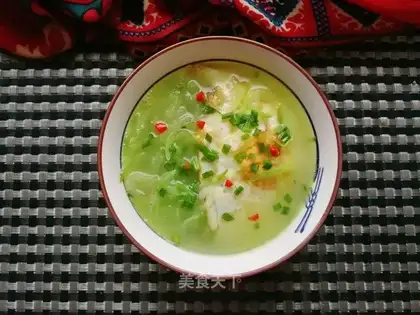 ♪ Rop and egg and soup ♪
