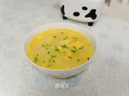 radish egg soup