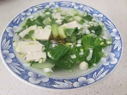 Soybean soup