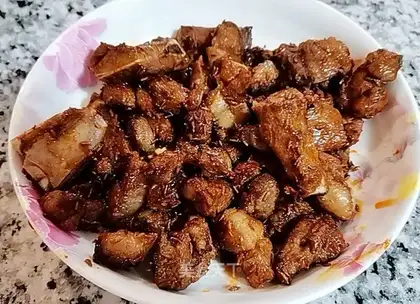 Air-cooked lamb