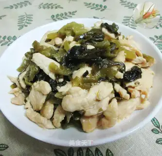 Sour chicken and chest