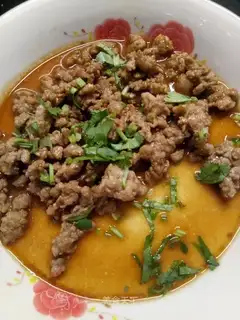 Meat and eggs