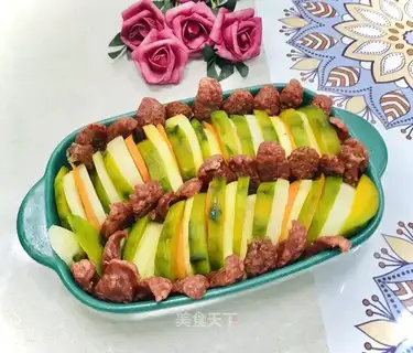 Vegetable sausage