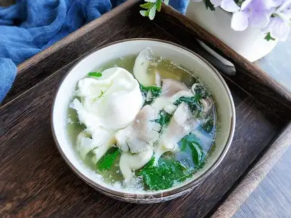 Pistols and egg soup