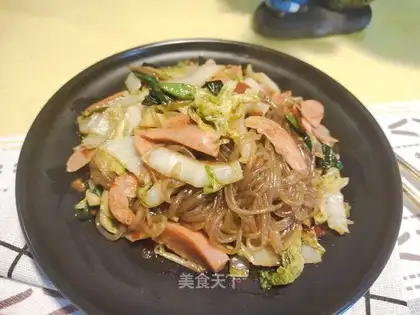 A red potato fan