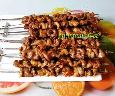Homemade lamb string