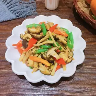 Fried mushrooms
