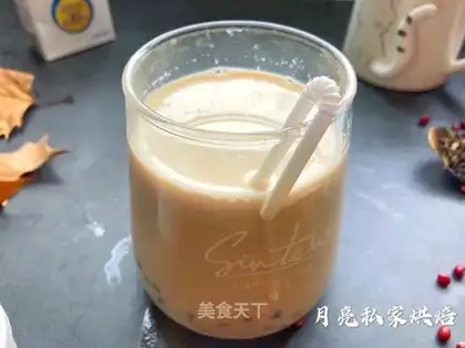 Caramel red soy tea