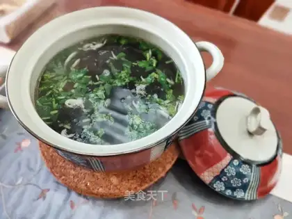 Shrimp pelvis soup
