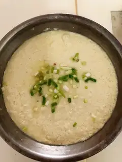 ♪ Cleaned eggs and beans ♪