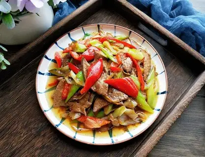 Fried liver