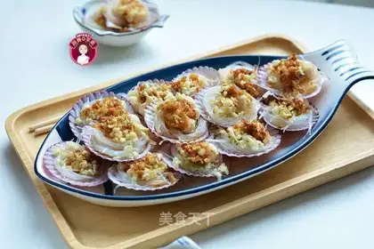 A scallop fan