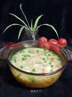 Three fresh soup