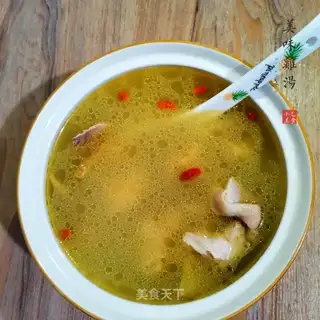 Delicious chicken soup