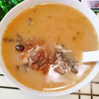 Black bean date fish soup