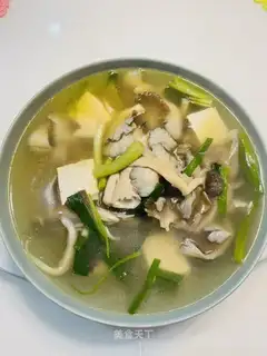 Fish head, tofu