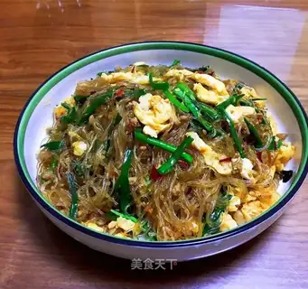 Egg fan sauerkraut