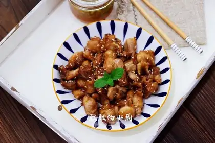 Puffed chicken