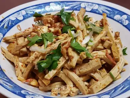Garlic tofu