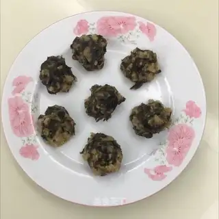 Steam veggie meatballs
