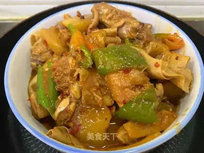 A family-size chicken