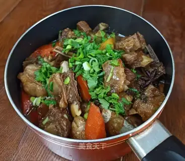 Carrot lamb stew
