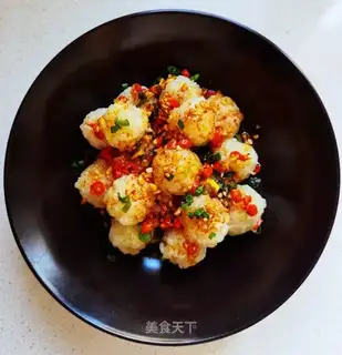 Steam crystal potatoballs