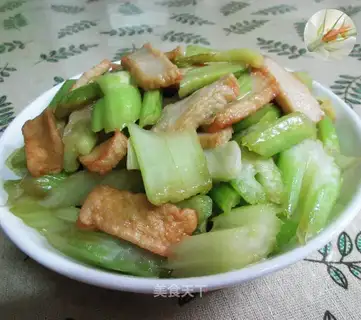 Fish tofu and celery