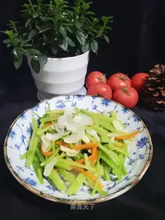 Celery makes fresh lilies