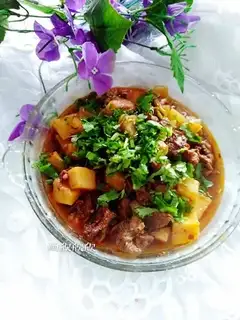 A fragrance of potato stew