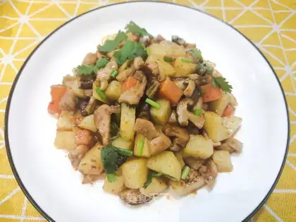 Hot potato chicken