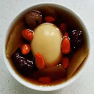 Cream sugar egg soup