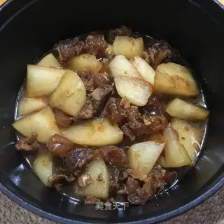 The radish gravy