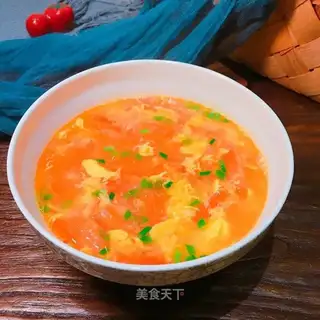 Tomatoe egg soup