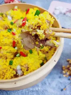 Rice powdered chicken