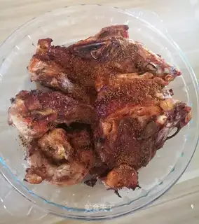 Air-cooked chicken-cooked chicken