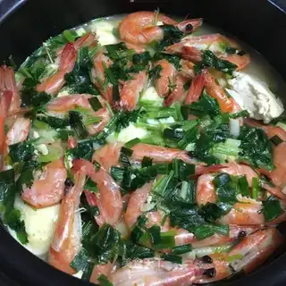 Shrimp tofu
