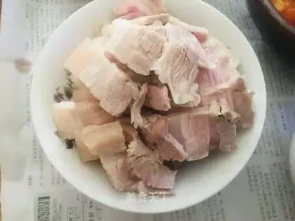 Garlic white meat